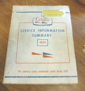 1974 SERVICE INFORMATION SUMMARY Cessna ALL MODELS